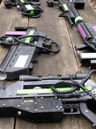 Illustration for article titled The Ray Guns of War: I Fought In a Laser Tag Nerd Platoon
